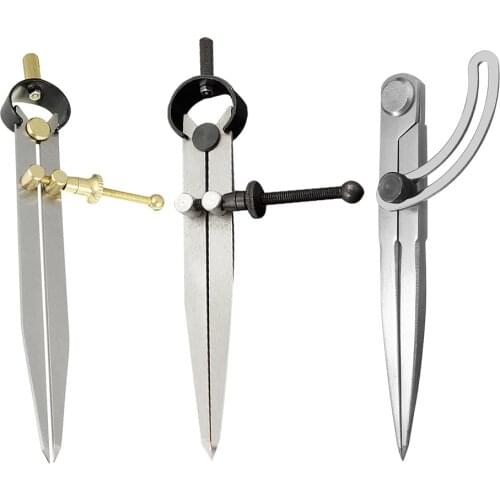 DIY Sewing Handmade Tools Scratch Compass Wing Dividers Leathercrafts Woodwork DIY Rotating Adjustable Tools