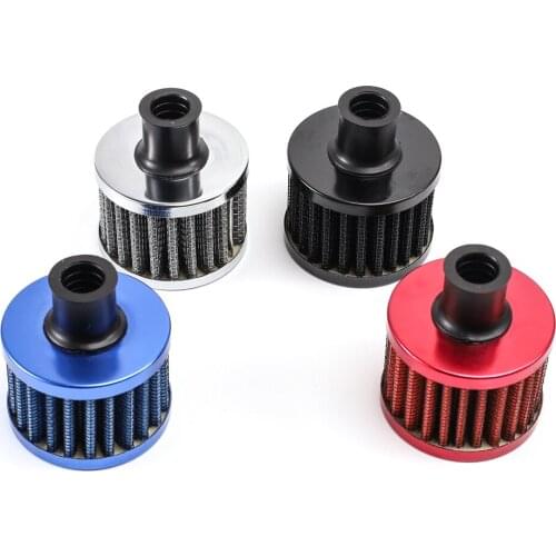 12mm Universal Small Air Filter Motorcycle Turbo High Flow Racing Cold Air Intake Filter Mushroom Head car accessories