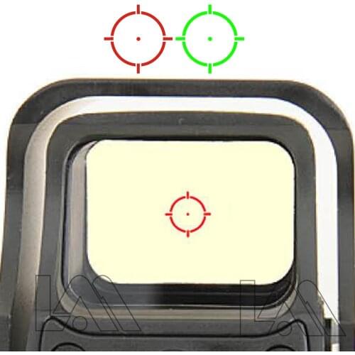 551 552 553 Red Green Dot Holographic Sight Scope Hunting Red Dot Reflex Sight Riflescope With 20mm Mount For Airsoft Gun