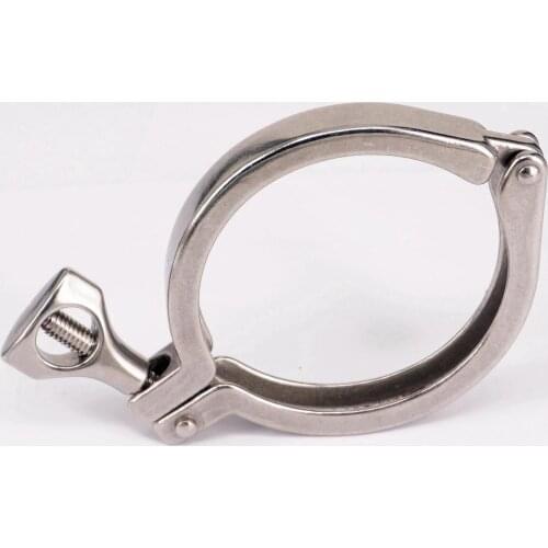 91mm Ferrule O/D 304 Stainless Steel Casting Tri Clamp Sanitary Fitting Dairy Brewing Tri Clover