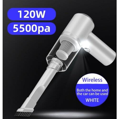 Mini Wireless Car Vacuum Cleaner Super Strong Suction 4500Pa Portable Handheld Auto Vacumm Cleaner For Office Home Car