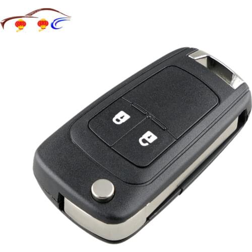 New 2 Buttons Folding Car Key Shell Remote Flip Key Fob Case Opel Vauxhall Astra H Insignia J Vectra C Corsa D Zafira G
