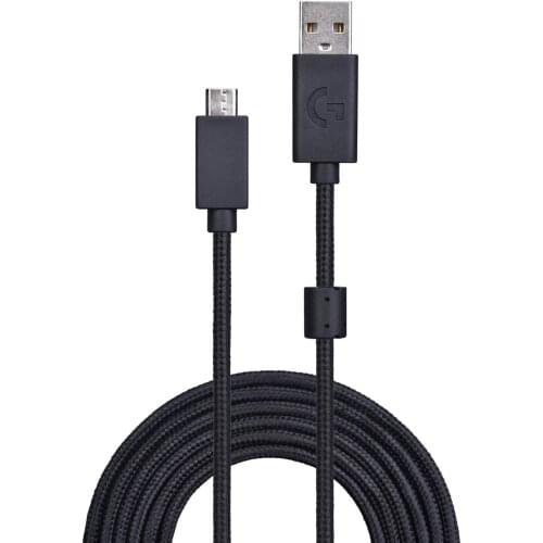 Nylon Braided Replacement USB Charging Audio Data Cable Extension Cord Wire for Logitech G633 G933 G633S G933S Gaming Headsets