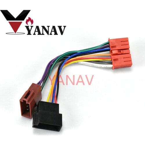 12-137 ISO Radio Adapter for DAEWOO Nexia, Espero 1995+ Wiring Harness Connector Lead Loom Cable Plug