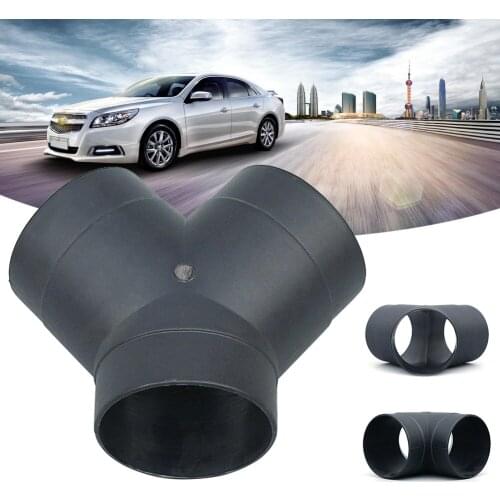 75mm Air Vent Ducting Y Piece Elbow Pipe Outlet Exhaust Connector For Eberspaecher Air for Diesel Parking Heater Dropshipping