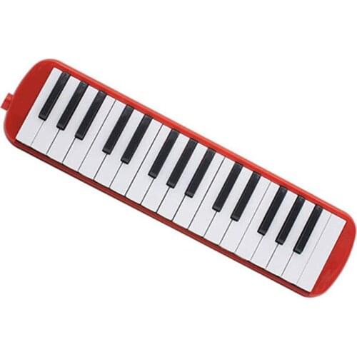 ABS 32 Piano Keys Pianica Melodica Flexible Portable Harmonica Blowpipe Mouth Organ Melodic Musical Instrument With Mouthpiece