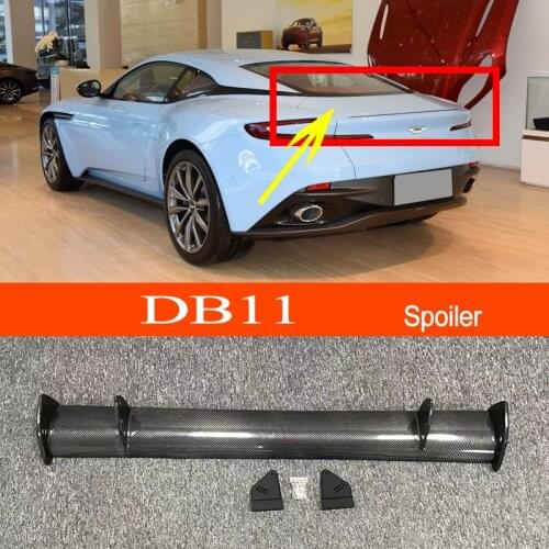For Aston Martin DB11 Carbon Fiber Car-styling Sporty Rear Trunk Wing Spoiler