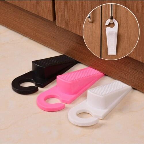 ETya 1pcs Convenient Door Stop with Hook Stopper Guard Baby Safety Protector Doorstops Holder for Kids Baby Home Decoration