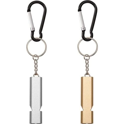 Emergency Whistle Safety Survival Whistles with Lanyard Keychain for Outdoor Hiking Camping Hunting Boating Sports