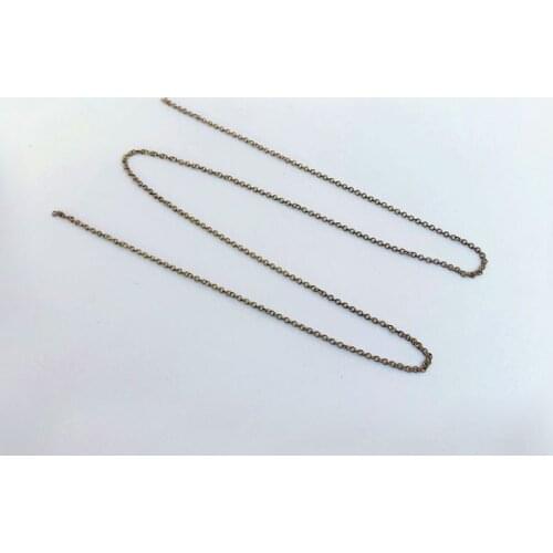 1PC Length 900mm Copper Anchor Chain Marine Use Railing Chains Simulation Cable Link Chain Dedicated for 1/700 Scale Boat Model