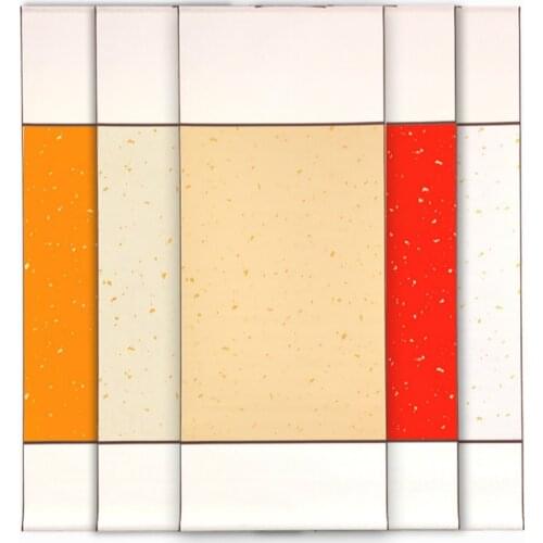 Pastel Rice Paper Riso Rp Calligraphy Axis Hanging Axis for Chinese Poem Professional Hanging Axis with Semi-ripe Xuan Paper