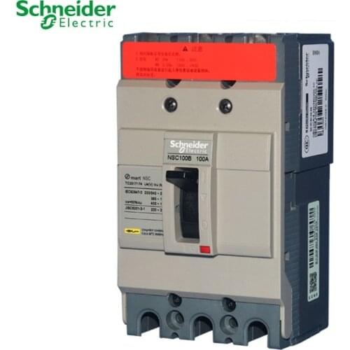 Schneider electric Molded-Case Circuit Breakers Switch MCCB NSC100B 15A 20A 25A 30A 40A 50A 60A 75A 80A 100A