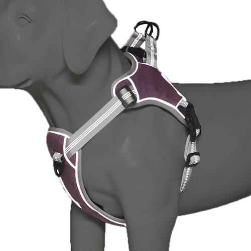 Dog Harness Puppy Collar Cat Pet Dog Chest Strap Polyester Mesh Harness for Small Medium Dog Leash Outdoor Walking Dog Supplies