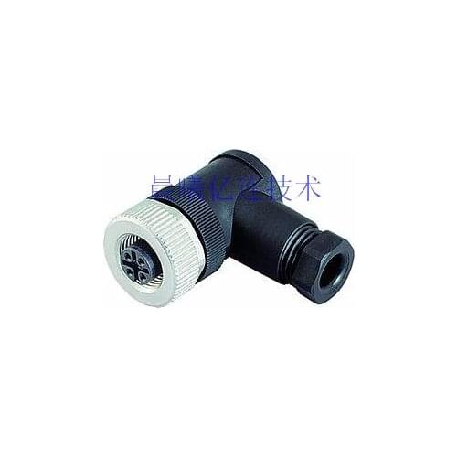 S12-4FW(6-8) Proximity Switch M12 Round Connector 4-hole Elbow for 8mm Cable
