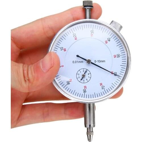 Dial Indicator Gauge Precision Tool 0.01mm Dial Test Indicator Gauge Meter Accuracy Measurement Instrument Micrometer Tools