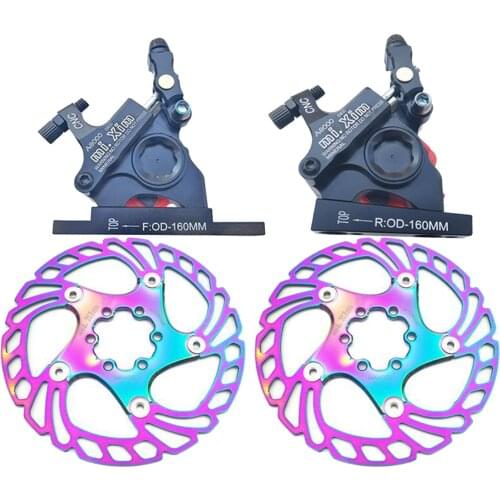 Bike Hydraulic Disc Brake Calipers Road 160mm Caliper Brakes Set Parts