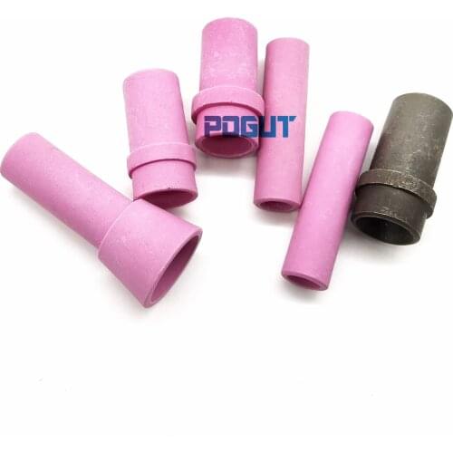 10 Pieces Sandblasting Nozzle, Sandblast Tip, Creamic Iron Sand blast Nozzles