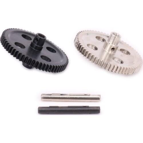 Center Reduction 62T Big Gear For Rc Hobby Model Car 1-12 Wltoys 12428 12423 Monster Truck Short Course Off-Road free shipping