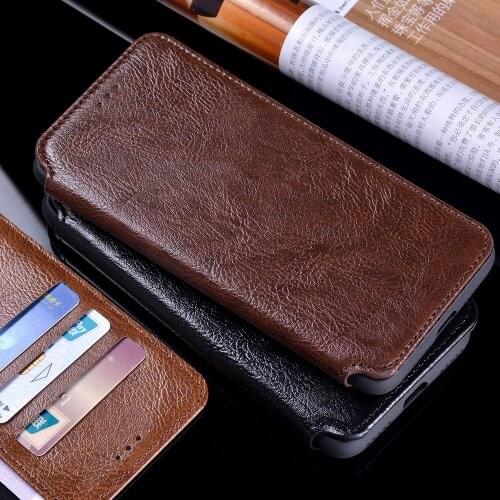 Case for Xiaomi Redmi note 8 pro Luxury Leather skin with 3 card slots inside TPU without magnet cover for Redmi note 8 pro