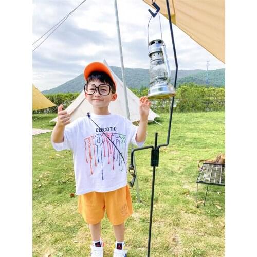 Childrens Clothing 2-10 Y Baby Boys Cotton T Shirts Summer New Fashion Print Short Sleeve Tops For Boy Kids Casual Letter Tees