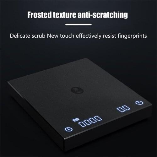 Coffee Scale Electronic Scale Smart Digital Scale Pour Coffee Electronic Drip Coffee Scale With Timer 2kg Scale USB Charge