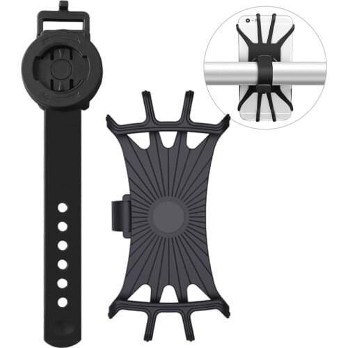 Bike Phone Mount Bicycle Computer Holder Multifunctional Compatible with Garmin Bicycle Handlebar Universal Phone Mount