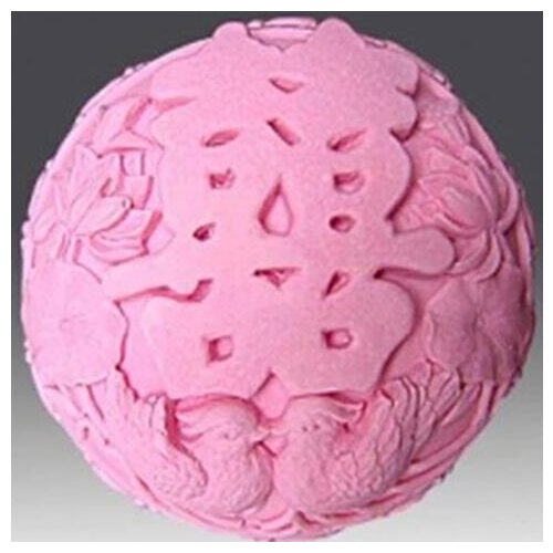 Happyness pattern round shape Silicone soap mould fondant cake chocolate mold handmade clay resin craft mold