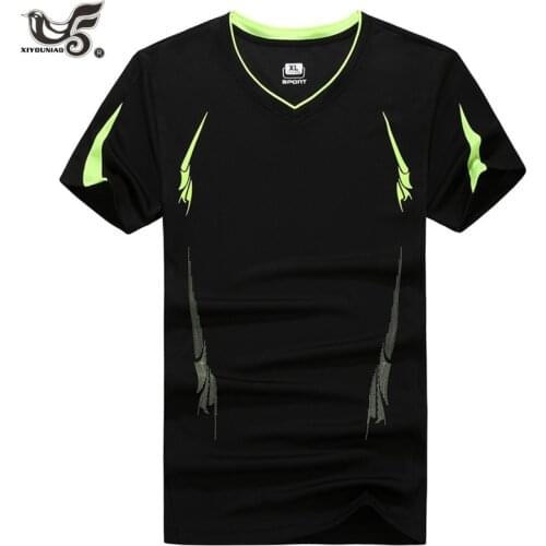 Plus size M~6XL 7XL 8XL 9XL summer T-shirt men streetwear Hip Hop Quick Dry gym joggers running t shirts men Brand Clothing