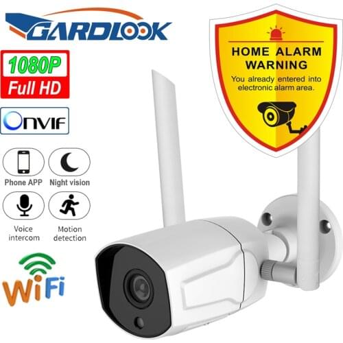 Outdoor Wifi Camera 1080P IP CAM Human Detection Wireless Cameras P2P ONVIF Audio 2MP Security CCTV Video Surveillance