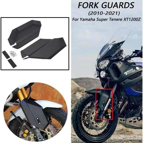 New For XT 1200 Z Motorcycle Front Fork Guards Protection For Yamaha Super Tenere ES / XT1200Z 2010 - 2021 2020 2019 2018 2017