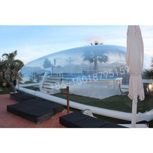 Aeor Outdoor Transparent Inflatable Pool Bubble Dome Hot Selling Waterproof Inflatable Hot Tub Swimming Pool Solar Dome