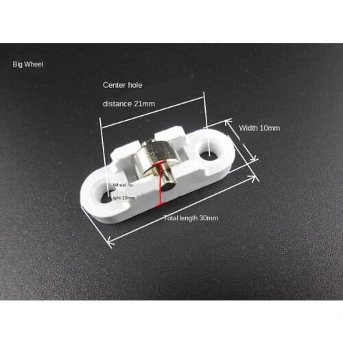 Dining Cabinet Display Cabinet Pulley Roller