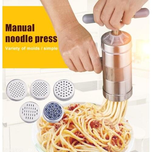 Stainless Steel Pasta Noodle Maker Fruit Juicer Press Spaghetti Kitchen Machine C1