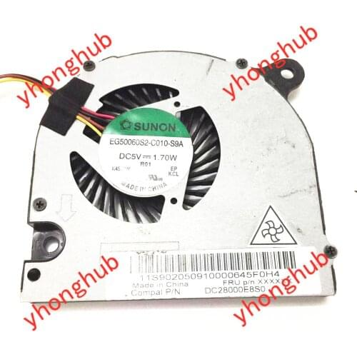 SUNON EG50060S2-C010-S9A DC 5V 1.70W Server Laptop Cooling Fan