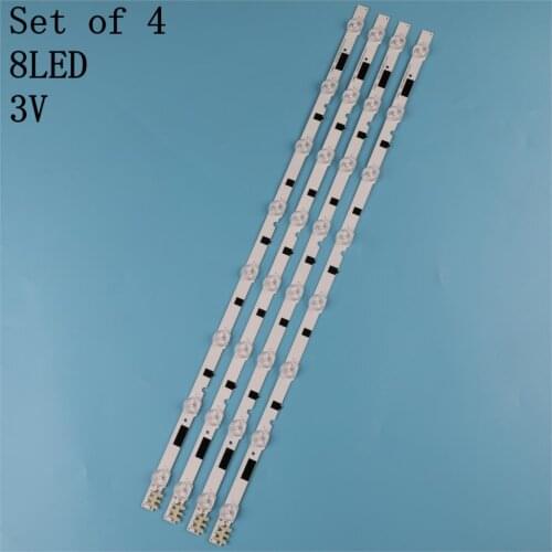 New 4 PCS LED backlight strip for Samsung UE28F4000A ST2751A01 HG28EB460 2013SVS28H D2GE-280SC0-R3 BN96-25298A UE28F4000AKXRU