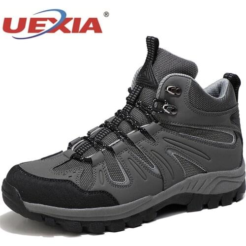 UEXIA Men's Motorcycle Boots