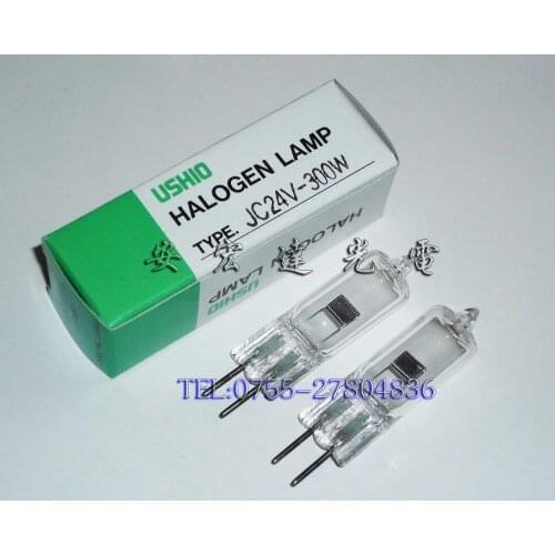 2020 Direct Selling Hot Sale Commercial Professional Ce Transparent Halogen Ushio Optical Bulb Pg Lamp Jc24v300w