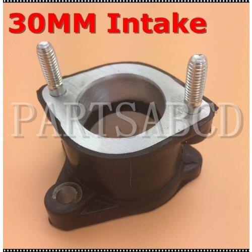 30mm Intake Pipe Manifold Pipe For KAYO XMOTOR PIT PRO ATOMIk CRF KLX 150cc 200cc 250cc ATV Dirt Pit Bike Parts