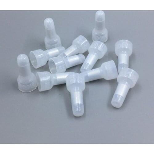 400pcs CE2 Replacement 3mm Tin-plated Tube Inner Dia 14mm Tin-plated Tube Length Closed End Wire Connectors Caps CE-2