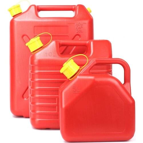 5L/10L/20L Fuel Tanks Petrol Cans Car Jerry Can Anti-corrosion Mount Motorcycle Gas Cans Gasoline Oil Container Fuel Canister