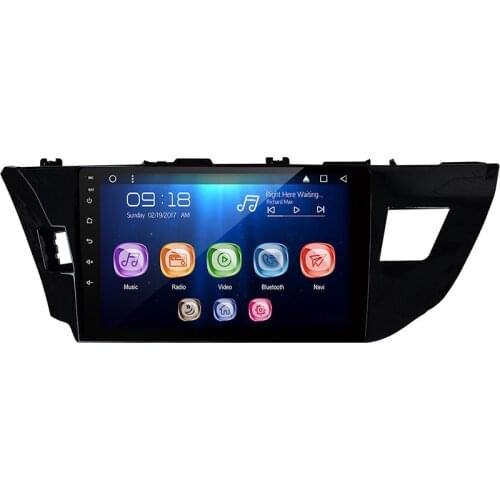 Allways 10.1" IPS Screen Android 9.0 Octa-core Ram 2GB Rom 32GB Car Multimedia for Toyota Levin (LHD) 2015- with 2.5D touch