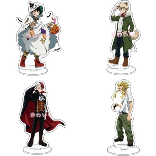 Anime My Hero Academia Boku No Hero Academia Acrylic Stand Figure Model Plate Holder Fans Collection