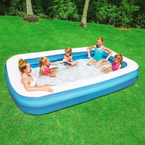 2/2.6M Big Inflatable Swimming Pool Removable Framed Large Pools for Family Infant Children Desmomtables Alberca Above Ground