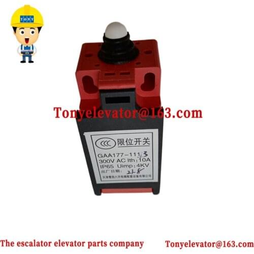 Escalator Parts GAA177-111B Elevator limit switch Use for Otis