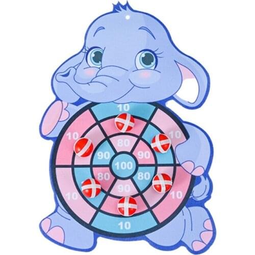 Children Target Sticky Ball Throw Dartboard Sports Kids Educational Board Games With Darts Ball Parent-child Interactive Toys