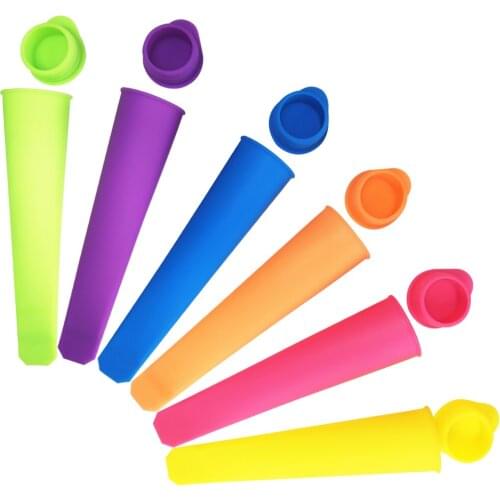 Creative DIY Ice Cream Ice Mold Silicone Mold Silicone Handheld Popsicle Mold Tray Moldes De Silicon Para Helados