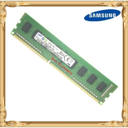 Samsung Desktop memory original DDR3 2GB 1600MHz 2G PC3-12800U PC RAM 1600 12800
