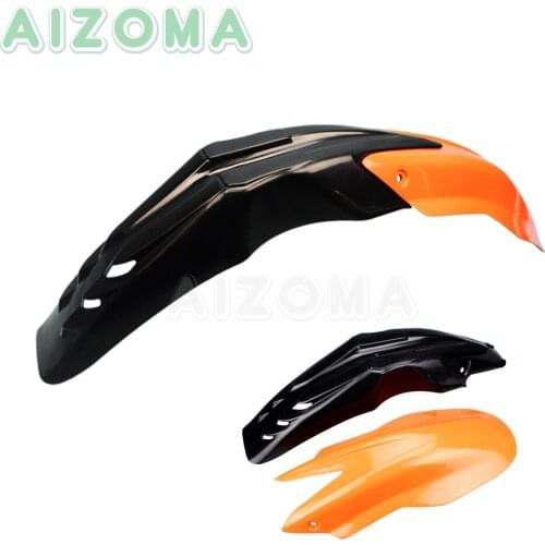 Orange Motorcycles Front Fender Protection Off Road Motocross MX Enduro Mudguards For Yamaha SMR SX-F XCF XC-W WRF 426 450