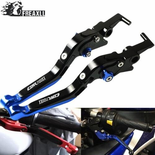 For Honda CBR1100XX Blackbird 1997-2007 1998 1999 2000 2001 2002 Motorcycle Adjustable Folding Extendable Brake Clutch Levers
