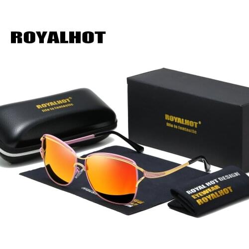 RoyalHot Women Men Polarized Alloy Oval Frame Sunglasses Driving Sun Glasses Shades Oculos masculino Male p2006